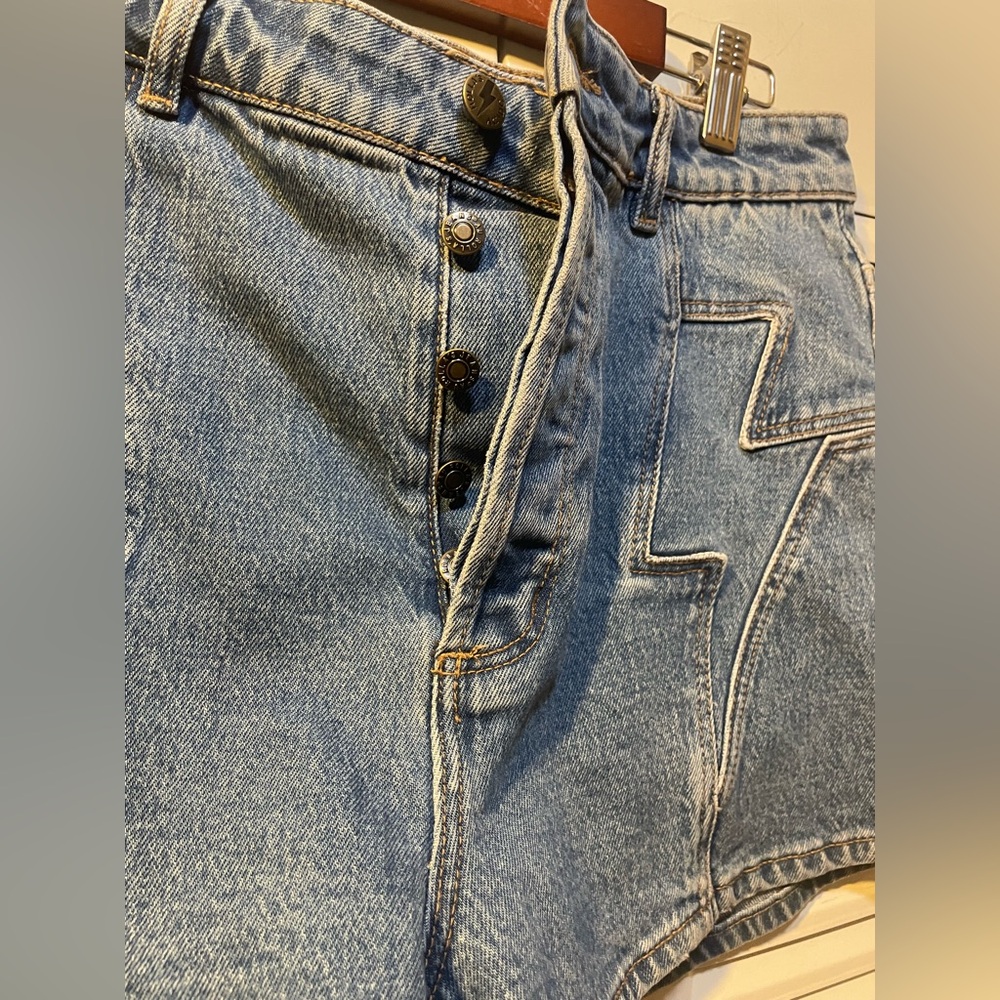 ROLLA'S  AC DC Original Short High Rise Cut Off - Picture 8 of 8